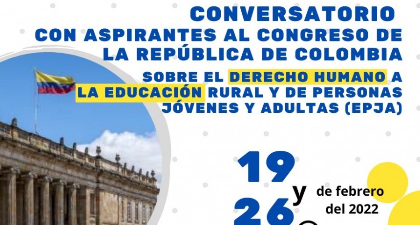 Conversatorio con aspirantes al Congreso de la República de Colombia 