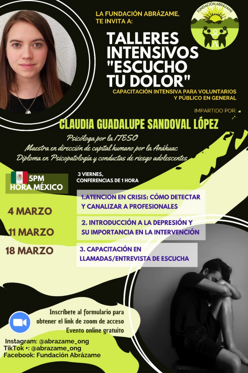 La Fundación Abrázame, invita a los talleres 