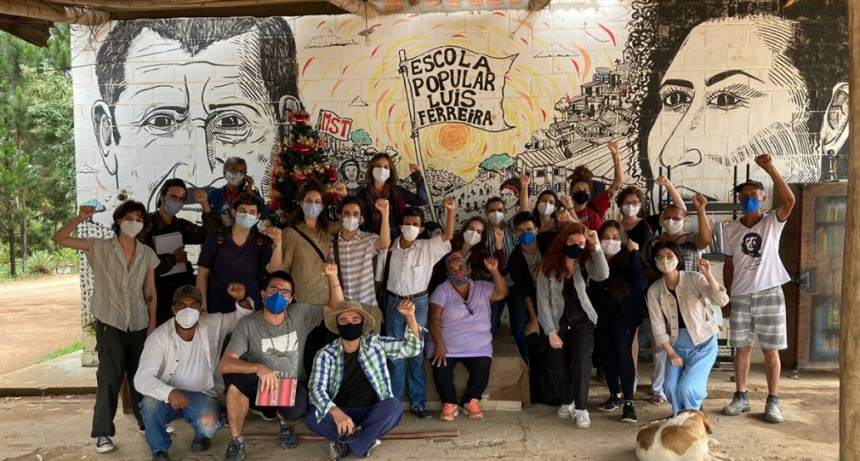 El campamento Marielle Vive y la tierra para quien la trabaja