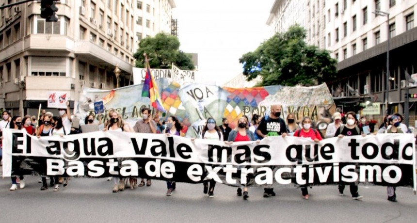 Marchas y encuentros en todo el país por la defensa del agua