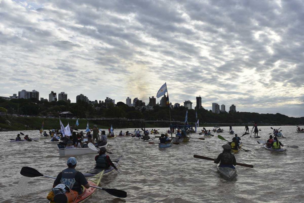 “Somos un pueblo en marcha para defender al río Paraná”