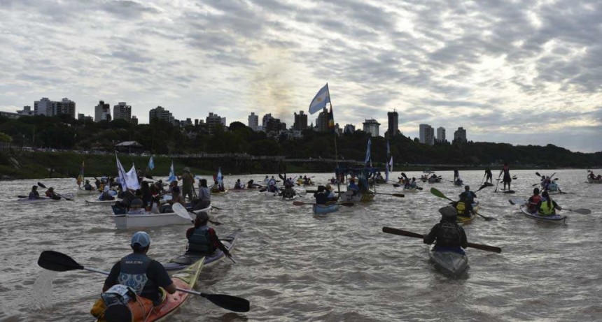 “Somos un pueblo en marcha para defender al río Paraná”