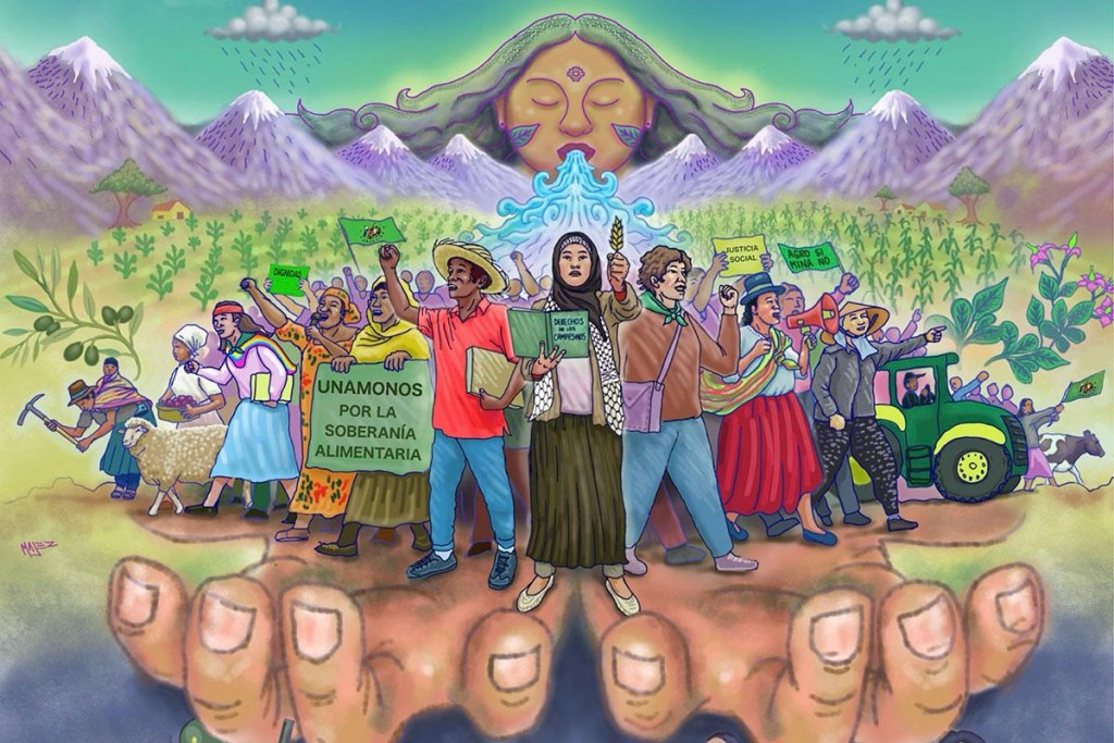 Día Internacional de Lucha Campesina, tierra para alimentar al mundo y soberanía para los pueblos 