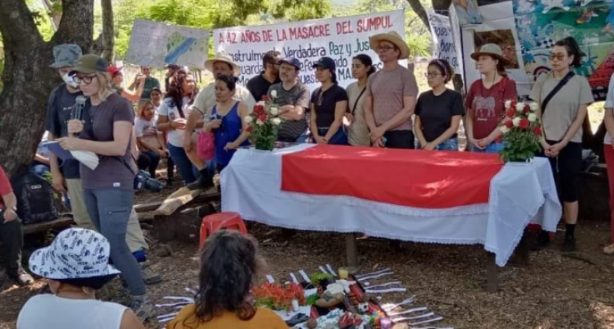 Conmemoran 42 años de la masacre El Sumpul
