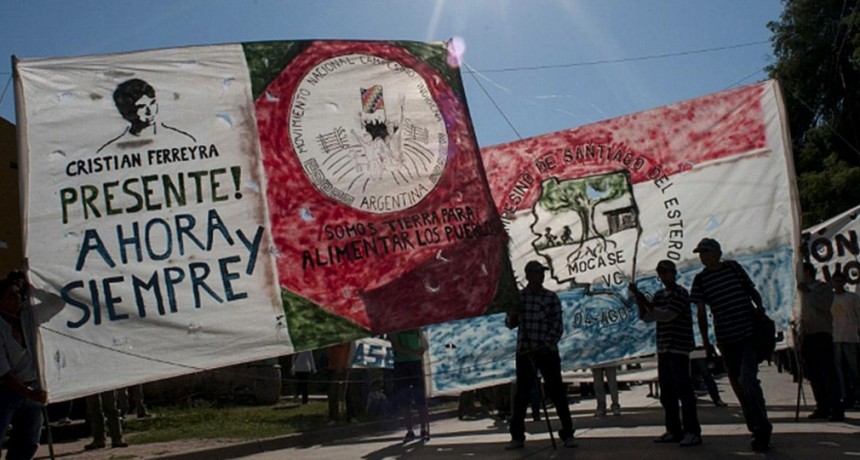 Cristian Ferreyra y la lucha campesina en Santiago del Estero 