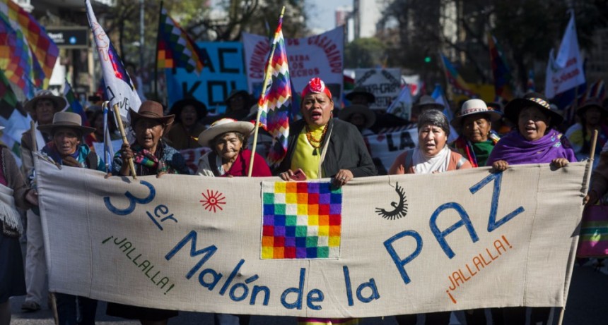 Un Malón de la Paz para interpelar al poder y al falso progreso