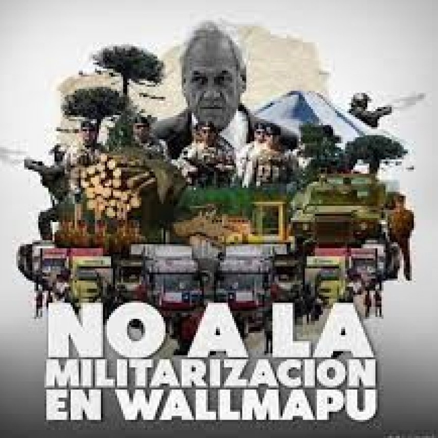 DECLARACIÓN PÚBLICA SOBRE LA MILITARIZACIÓN DEL WALLMAPU
