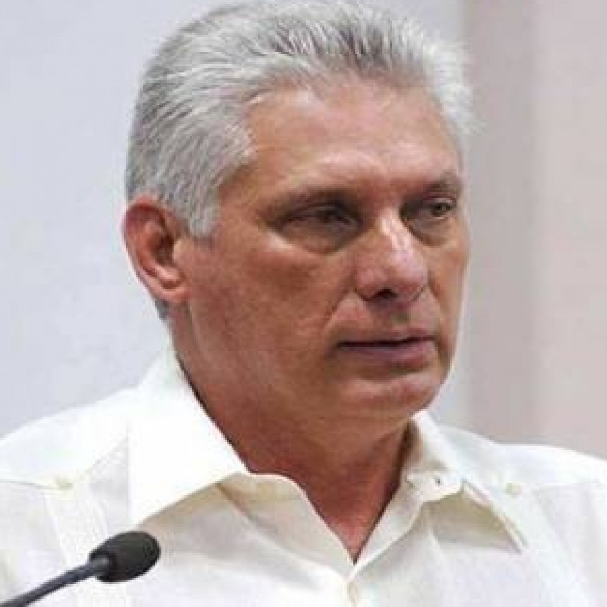 Exige presidente de Cuba fin de amenazas contra Cuba en EE. UU.