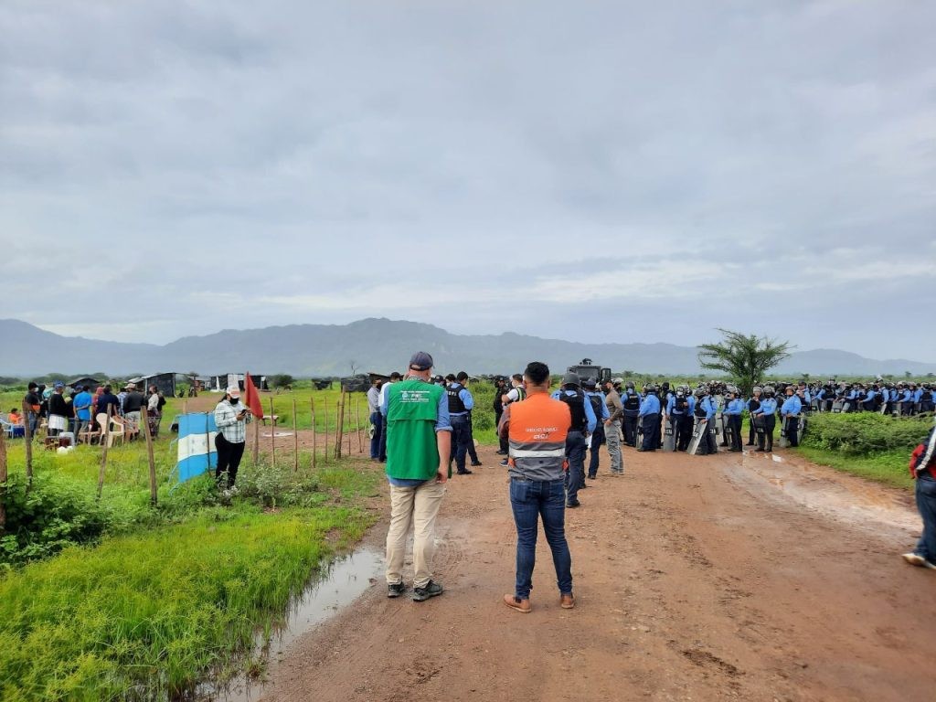 Campesinado hondureño denuncia mayor criminalización y desalojo de tierras