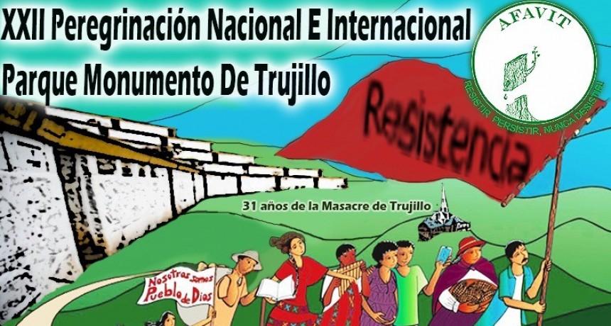 XXII Peregrinación nacional e internacional al Parque Trujillo de la memoria