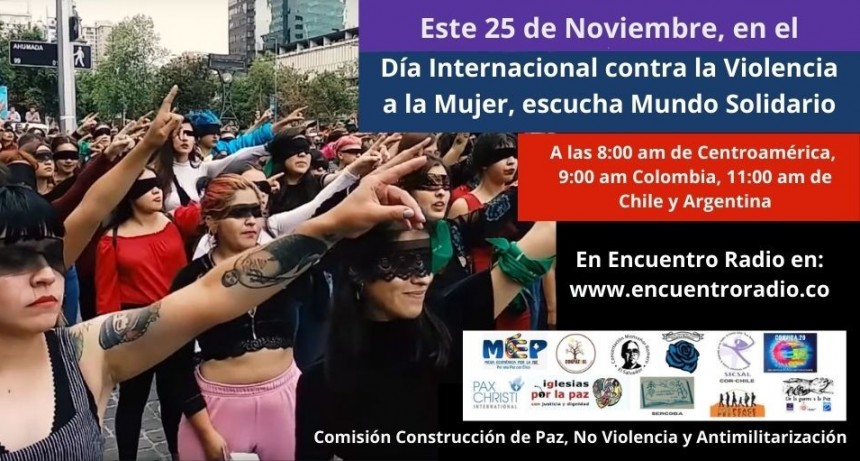 Mundo Solidario: Especial día de la no violencia contra la mujer