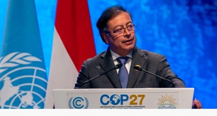 Cambio climático: Petro dice que el FMI debe cambiar el programa de deuda por inversión