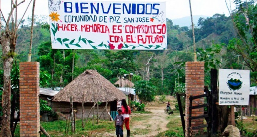 La Comunidad de Paz de San José de Apartadó confirma pena de muerte contra denunciantes